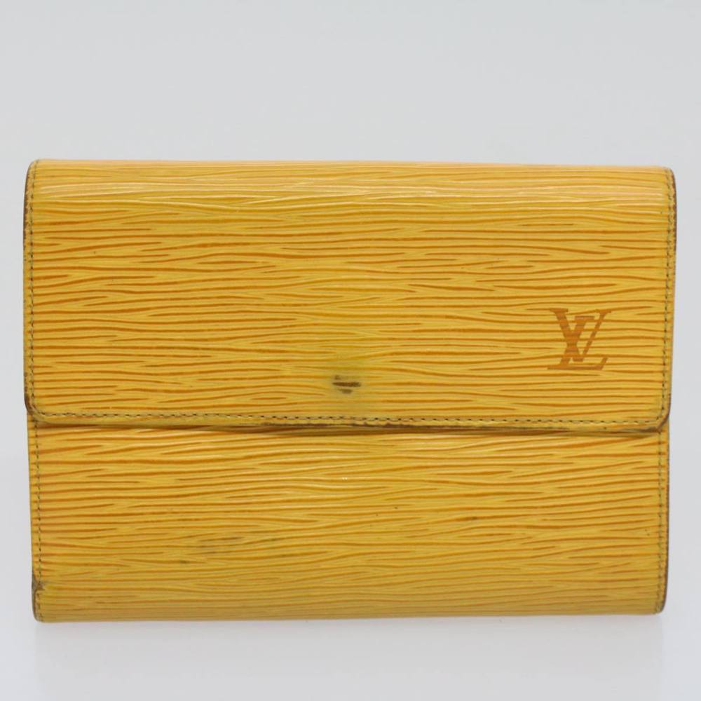 LOUIS VUITTON Vernis Epi Day Planner Cover Wallet 9Set Bronze Gris Auth ki3638 - Picture 11 of 16